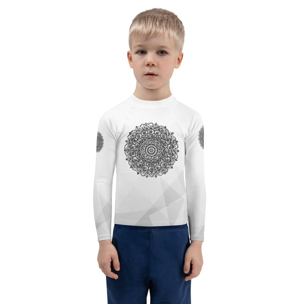 Interconnection Mandala Kids Rash Guard - Martin K Designs