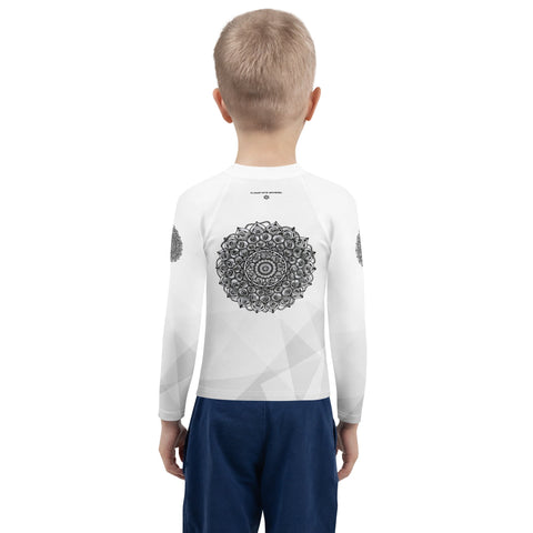 Interconnection Mandala Kids Rash Guard - Martin K Designs