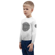 Interconnection Mandala Kids Rash Guard - Martin K Designs