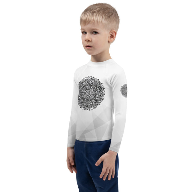 Interconnection Mandala Kids Rash Guard - Martin K Designs