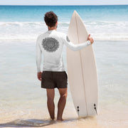 Interconnection Mandala Men's Rash Guard - Martin K Designs