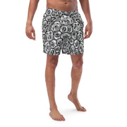 Interconnection Mandala Men's swim trunks - Martin K Designs