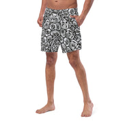 Interconnection Mandala Men's swim trunks - Martin K Designs