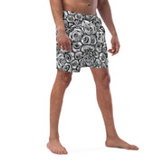 Interconnection Mandala Men's swim trunks - Martin K Designs