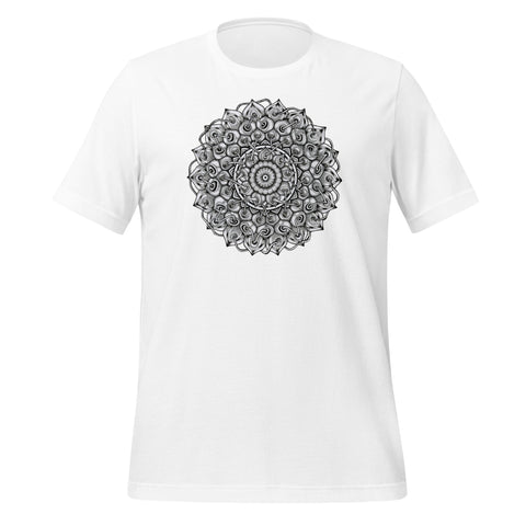 Interconnection Mandala Unisex Eco t-shirt - Martin K Designs