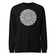 Interconnection Mandala Unisex Long Sleeve Tee - Martin K Designs