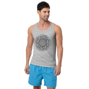 Interconnection Mandala Unisex Tank Top - Martin K Designs