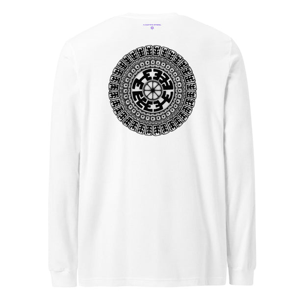 Komo Mandala Back Only Unisex Long Sleeve Tee - Martin K Designs