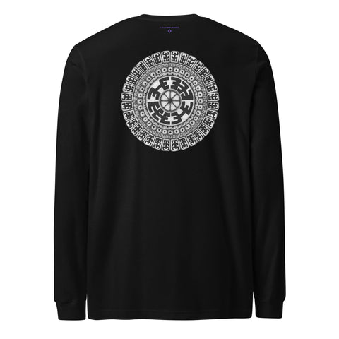 Komo Mandala Back Only Unisex Long Sleeve Tee - Martin K Designs