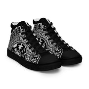 Komo Mandala Men’s high top canvas shoes - Martin K Designs