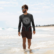 Komo Mandala Men's Rash Guard - Martin K Designs