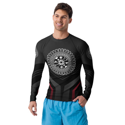 Komo Mandala Men's Rash Guard - Martin K Designs