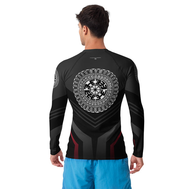 Komo Mandala Men's Rash Guard - Martin K Designs
