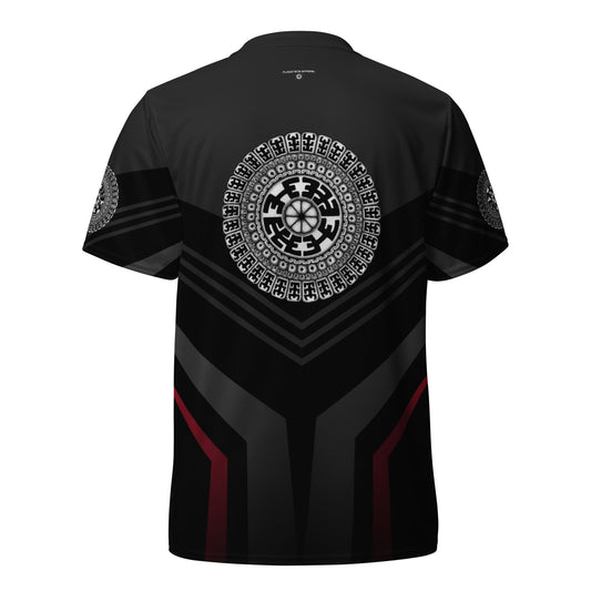 Komo Sports Jersey - geometric artwork pattern