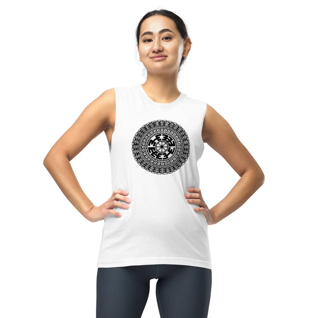 Komo Mandala Unisex Muscle Shirt - Martin K Designs