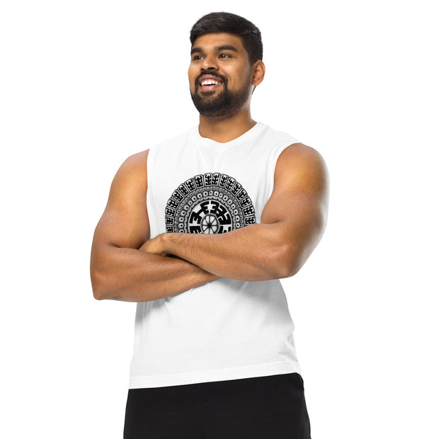 Komo Mandala Unisex Muscle Shirt - Martin K Designs
