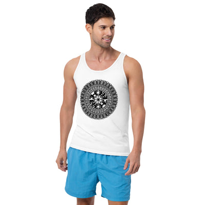 Komo Mandala Unisex Tank Top - Martin K Designs