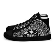 Komo Mandala Women’s high top canvas shoes - Martin K Designs