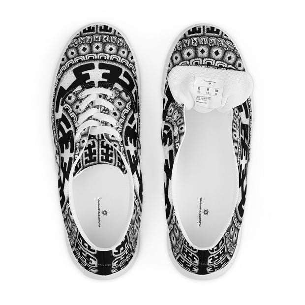 Komo Mandala Women’s lace - up canvas shoes - Martin K Designs