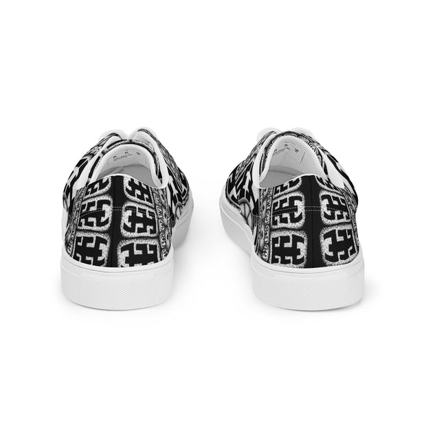 Komo Mandala Women’s lace - up canvas shoes - Martin K Designs