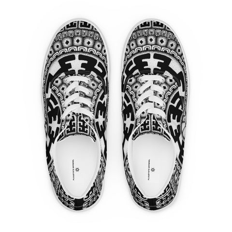 Komo Mandala Women’s lace - up canvas shoes - Martin K Designs