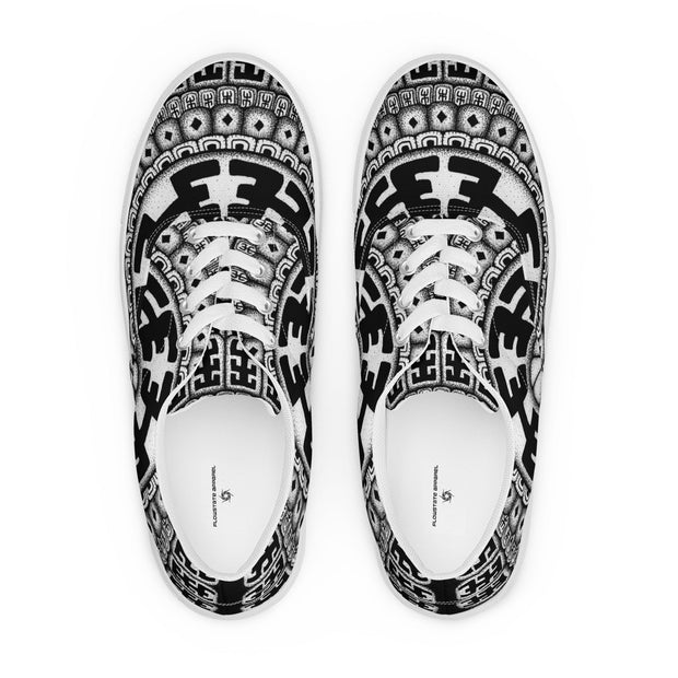 Komo Mandala Women’s lace - up canvas shoes - Martin K Designs