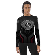 Komo Mandala Women's Rash Guard - Martin K Designs