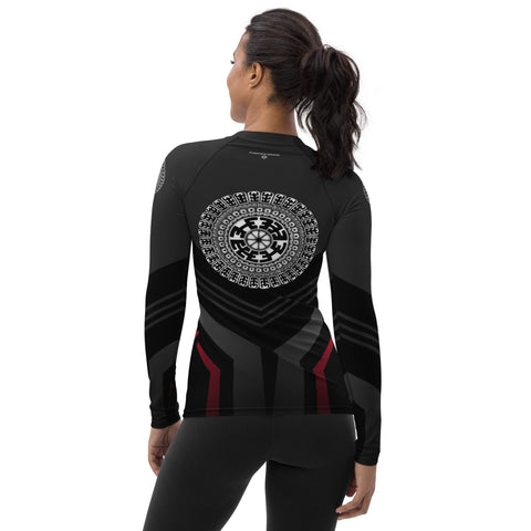 Komo Mandala Women's Rash Guard - Martin K Designs