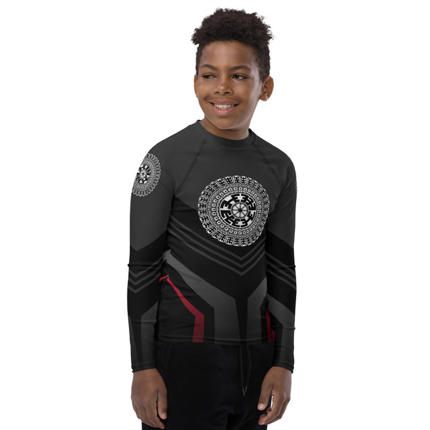 Komo Mandala Youth Rash Guard - Martin K Designs