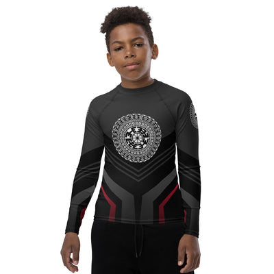 Komo Mandala Youth Rash Guard - Martin K Designs