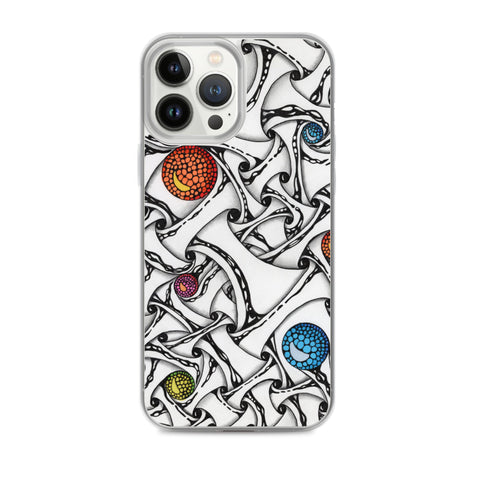 Layered I Clear Case for iPhone® - Martin K Designs