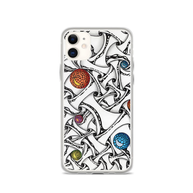 Layered I Clear Case for iPhone® - Martin K Designs
