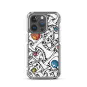 Layered I Clear Case for iPhone® - Martin K Designs