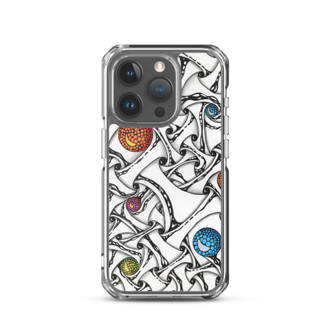 Layered I Clear Case for iPhone® - Martin K Designs