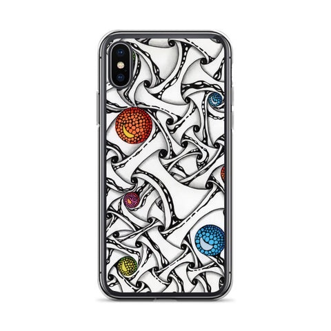 Layered I Clear Case for iPhone® - Martin K Designs