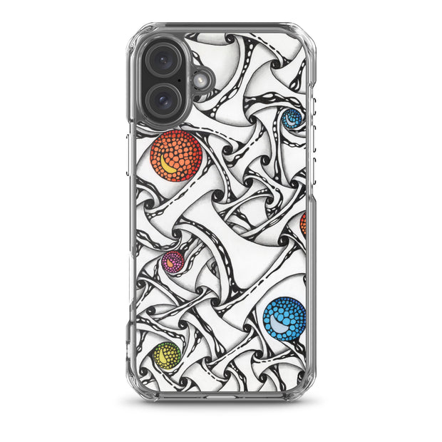 Layered I Clear Case for iPhone® - Martin K Designs