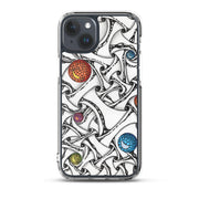 Layered I Clear Case for iPhone® - Martin K Designs