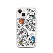Layered I Clear Case for iPhone® - Martin K Designs