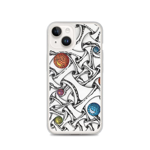 Layered I Clear Case for iPhone® - Martin K Designs