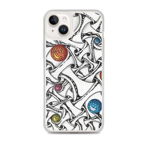 Layered I Clear Case for iPhone® - Martin K Designs