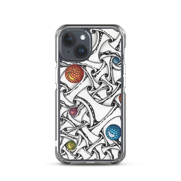 Layered I Clear Case for iPhone® - Martin K Designs