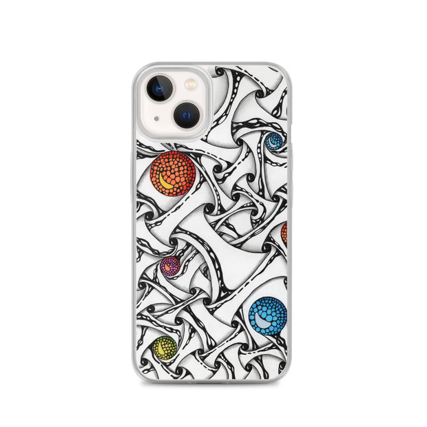 Layered I Clear Case for iPhone® - Martin K Designs