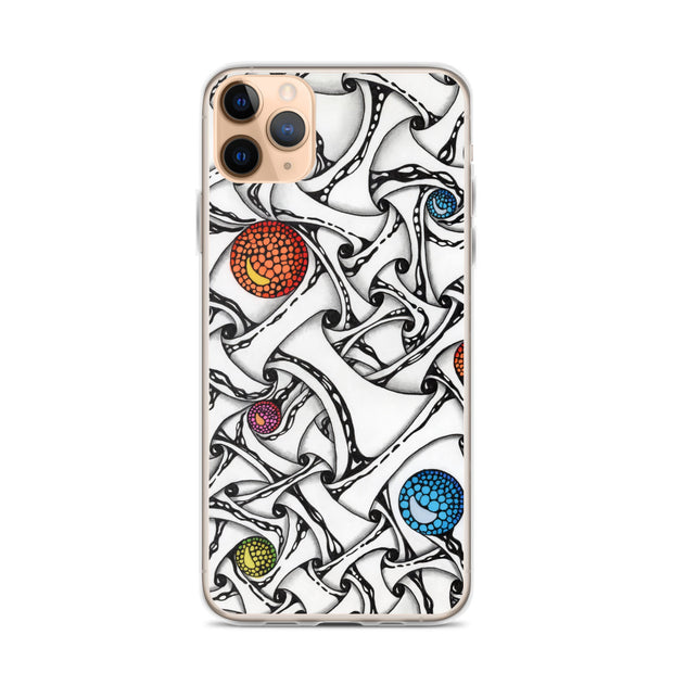Layered I Clear Case for iPhone® - Martin K Designs