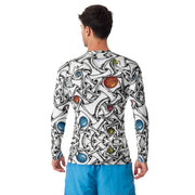 Layered Men's Rash Guard - Flowstate Apparel