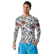 Layered Men's Rash Guard - Flowstate Apparel