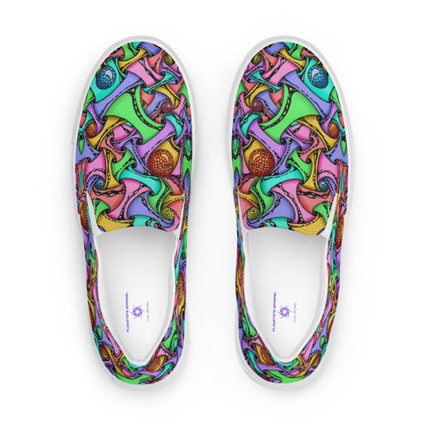 Layered women’s slip - on canvas shoes - Flowstate Apparel