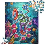 Life Over Death Jigsaw Puzzle - Martin K Designs