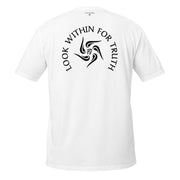Look Within White Unisex T-Shirt - Flowstate Apparel