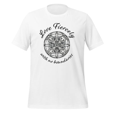 Love Fiercely Unisex Eco t-shirt - Martin K Designs