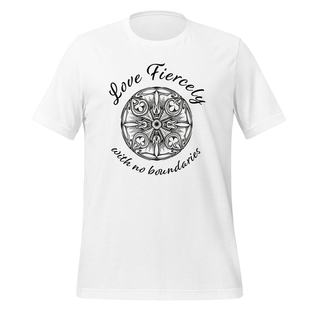Love Fiercely Unisex Eco t-shirt - Martin K Designs